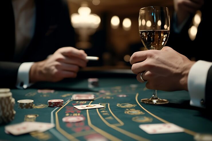 meriah 4d live casino dealer studio table